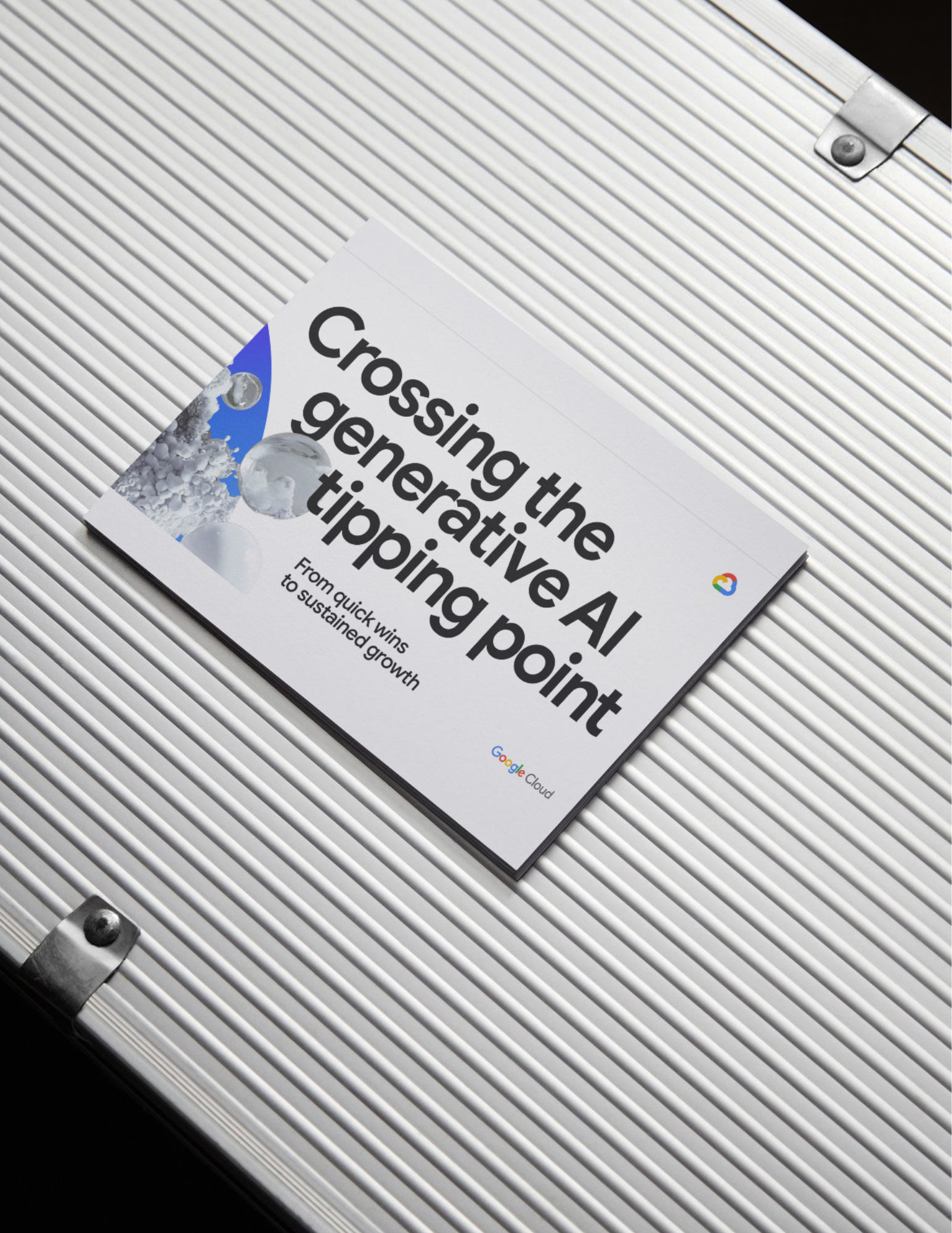 Crossing the generative ai tipping point google cloud